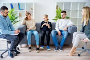 lagunatrailsrecovery how important is family therapy in recovery article photo teen daughter in family therapy 614120519
